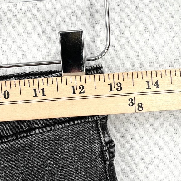 EVERLANE Jeans Womens 27 Ankle Gray High Rise Slim Skinny Stretch Denim - Picture 10 of 13